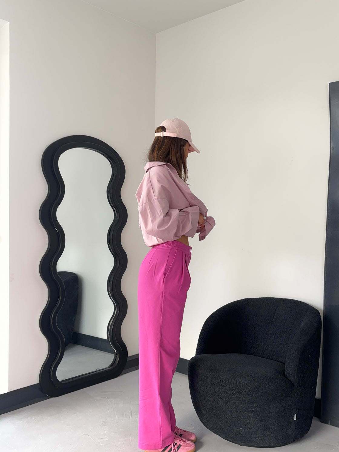Spodnie Damskie Model Pink
