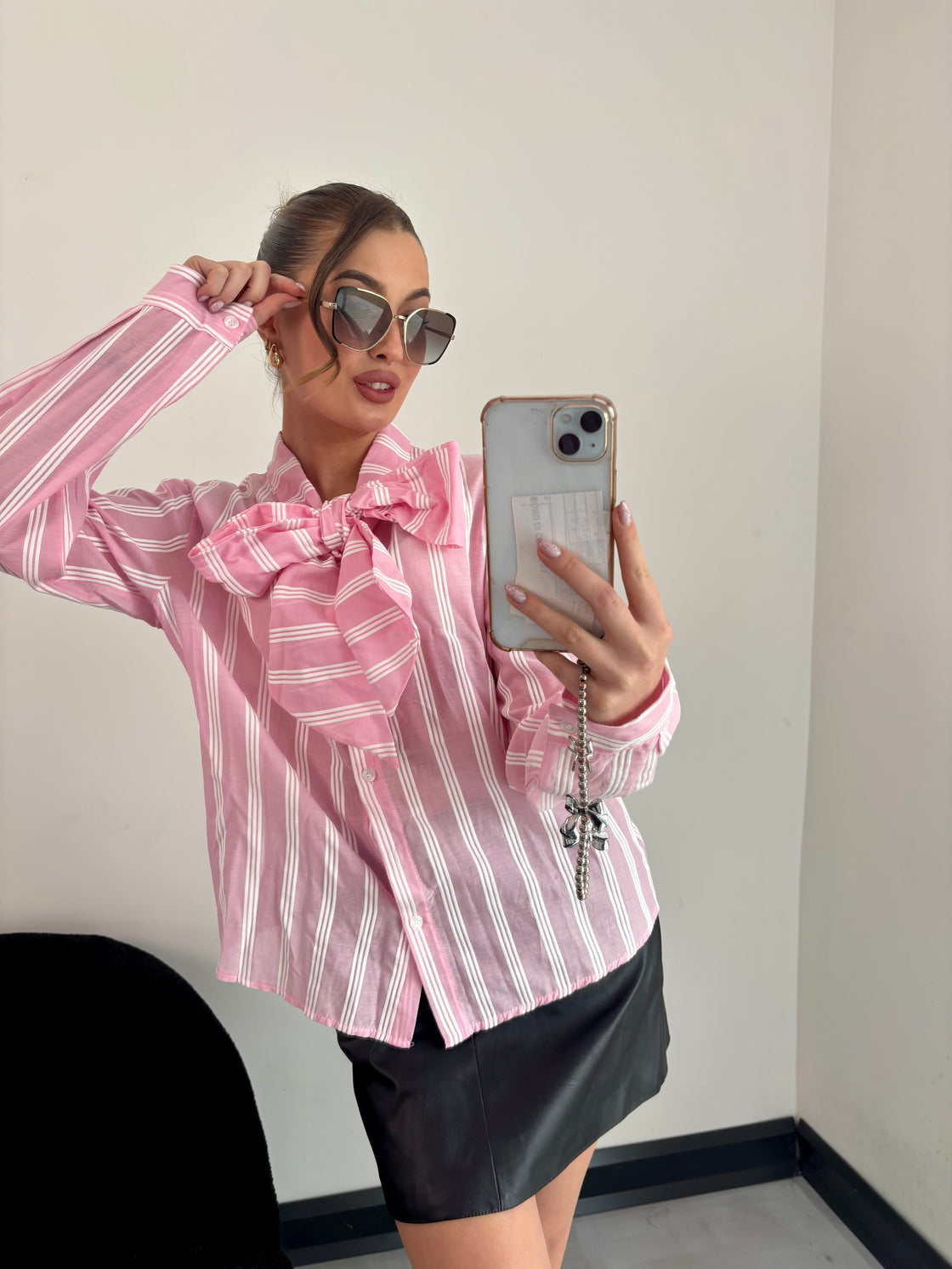 Koszula Damska Model Bella Pink